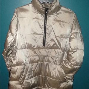 Zara Basic Metallic Coat